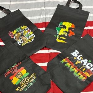 Vibrant Graphic Tote Bag Collection